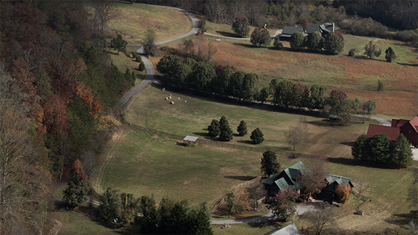 Rural Landscape Aerial